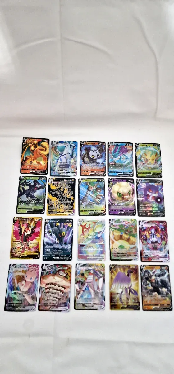 Lote 20 Cartas Pokémon Especiales