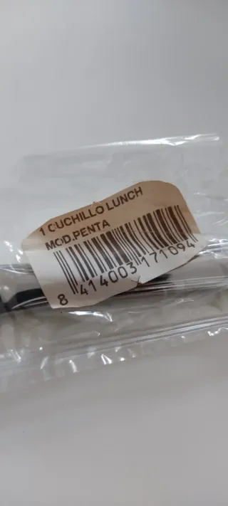 Set 6 cuchillos desayuno.