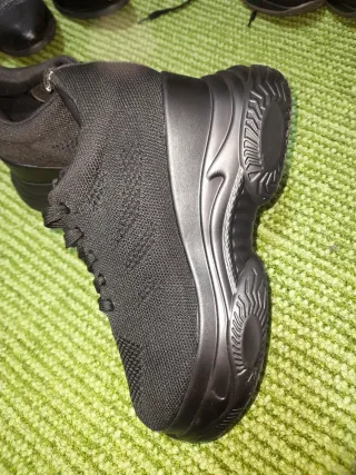 Scarpe con zeppa Shein nere taglia 42 (calzano 40)