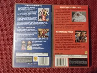 VHS Power Rangers Mighty Morphin Vol. 3 y 6