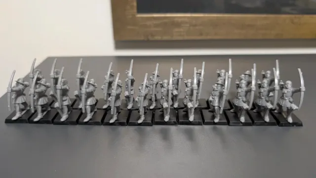 23 Arqueros Bretonia Warhammer Oldhammer