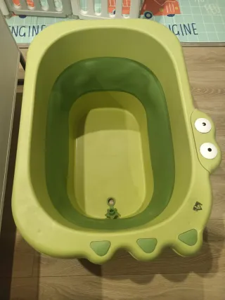 Bañera Plegable Bebé Verde