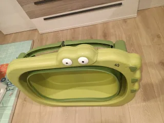 Bañera Plegable Bebé Verde