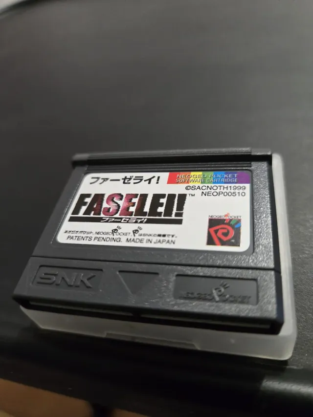 Neo Geo Pocket Faselei! SNK
