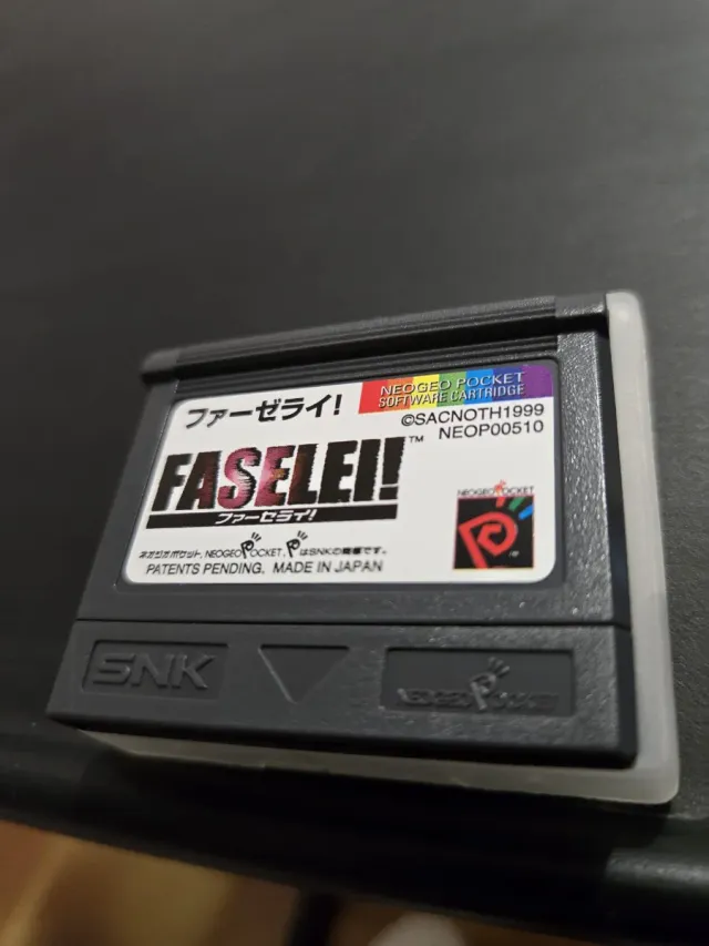 Neo Geo Pocket Faselei! SNK
