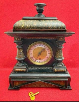 PRECIOSO RELOJ ANTIGUO DE SOBREMESA O CHIMENEA