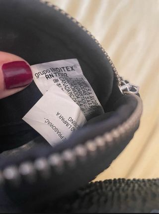 Bolso fiesta Zara pedrería