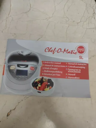 Robot Cocina Chef-O-Matic Pro 5L