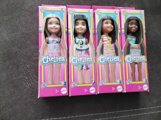 4 Muñecas Barbie Chelsea