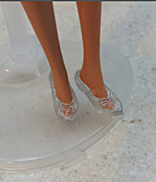 Scarpe Barbie glitterate