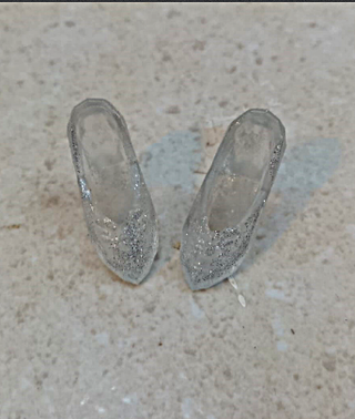 Scarpe Barbie glitterate