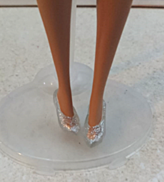 Scarpe Barbie glitterate