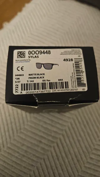 Cristales Oakley Sylas Prizm Black