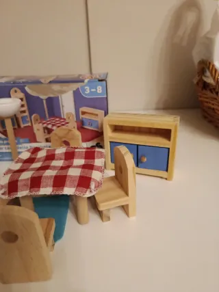 Oferta Muebles Comedor Miniatura Madera