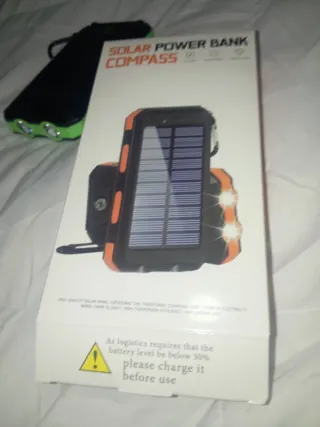 Cargador Solar Power Bank 15W