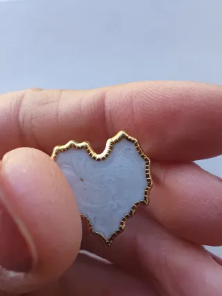 Anillo Corazón Dorado Ajustable