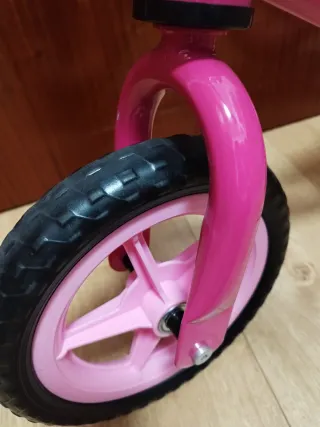 Bicicleta de equilibrio rosa 2-5 años