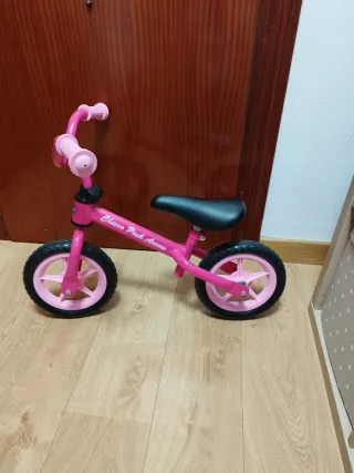 Bicicleta de equilibrio rosa 2-5 años