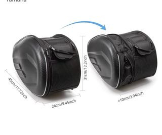 Bolsa sillín moto impermeable universal