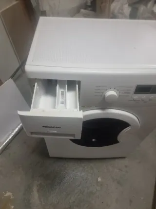 Lavadora Hisense Blanca