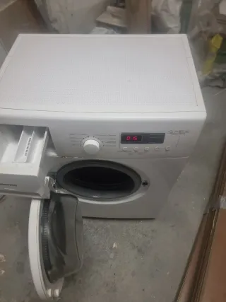 Lavadora Hisense Blanca