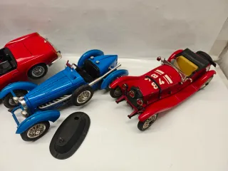 Lotto 5 modellini auto d'epoca