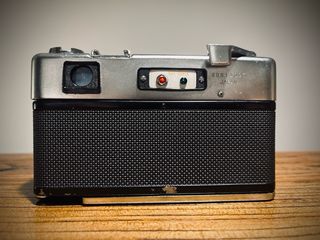 Cámara Yashica electro 35 y Vintage Cuero Negra