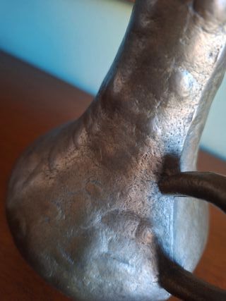 Vaso Ottone Massiccio Vintage