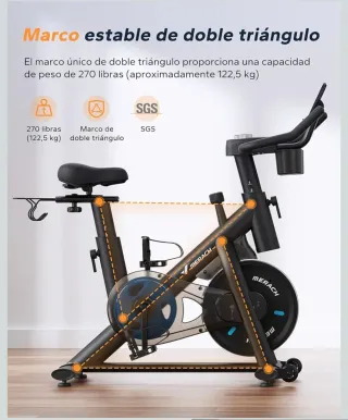 Bicicleta Estática MERACH Magnética modelo S26B2
