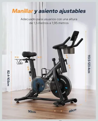 Bicicleta Estática MERACH Magnética modelo S26B2