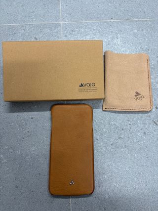 Custodia artigianale in pelle Vaja per iPhone 6/6s Plus