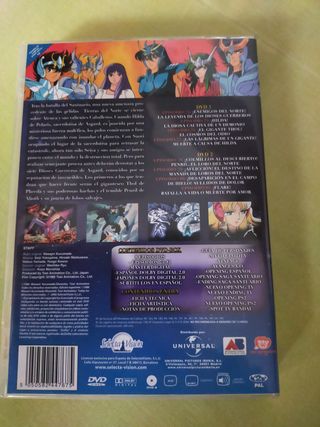 Saint Seiya DVD Vol. VI-VII-IX-X