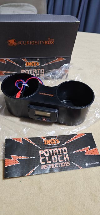 Curiosity Box Potato Clock
