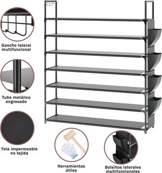 Zapatero 7 Niveles Alta Capacidad