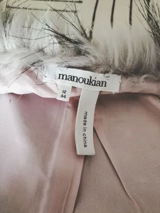 Chaquetón pelo sintético talla 44