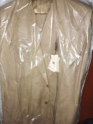 Traje de chaqueta beige