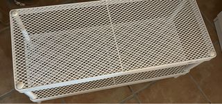 Zapatero Metálico Blanco Ikea