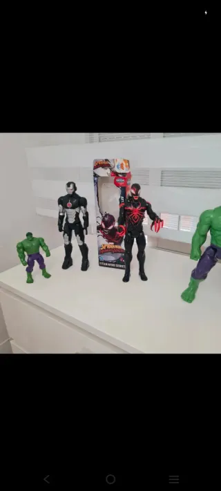 Lote Juguetes Héroes Marvel