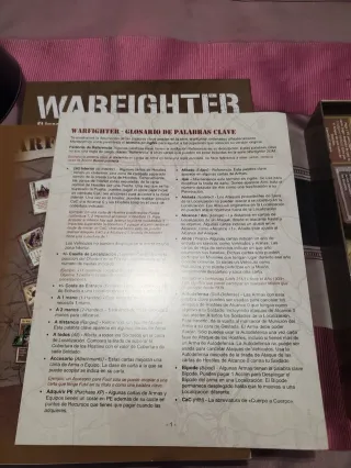 Warfighter 2ª Edición Juego de Cartas