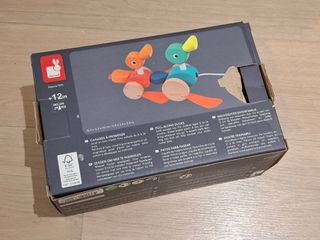 Patitos de madera para arrastrar Janod