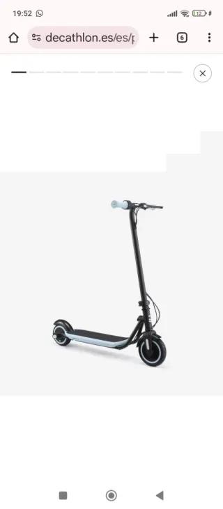 Patinete eléctrico infantil