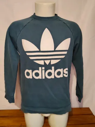 Felpa Adidas logo Trefoil taglia M