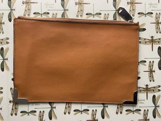 Neceser Mango Marrón Piel