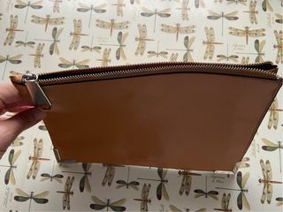 Neceser Mango Marrón Piel