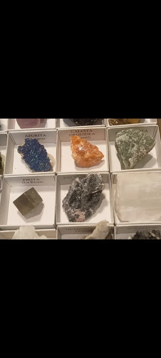 Collezione 30 Minerali e Rocce