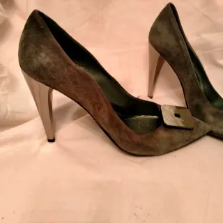 Scarpe E.CLAT donna grigie tacco alto