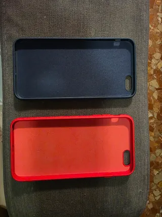 Cover protettive per iPhone 6S Plus (Blu e Rosso)