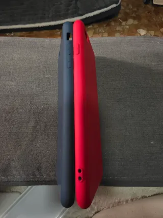 Cover protettive per iPhone 6S Plus (Blu e Rosso)