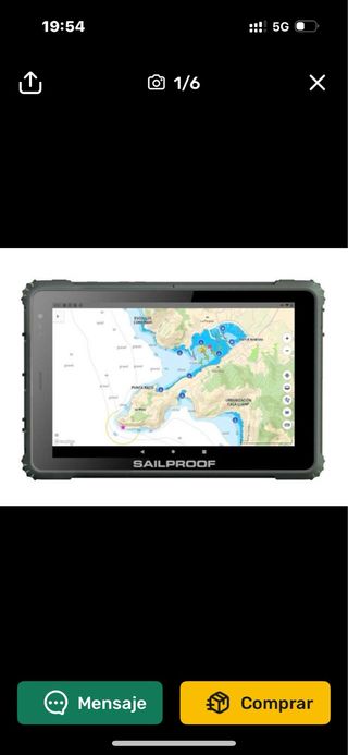 Tablet SAILPROOF Plotter nautico