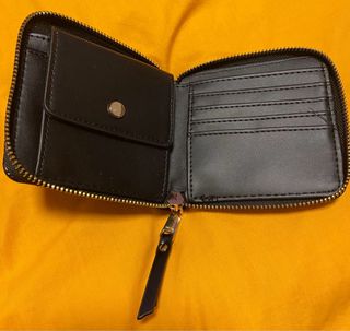 Cartera Mango negra acolchada